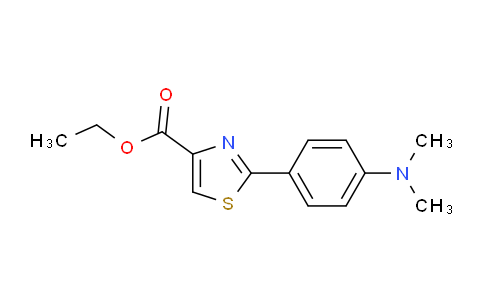 CAS No. 955399-59-4, Ethyl 2-(4-(dimethylamino)phenyl)thiazole-4-carboxylate