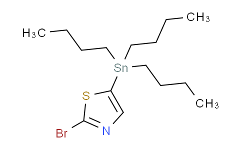 CAS No. 1062589-73-4, 2-Bromo-5-(tributylstannyl)thiazole