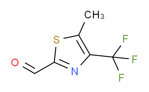 CAS No. 1379099-99-6, 5-methyl-4-(trifluoromethyl)-1,3-thiazole-2-carbaldehyde