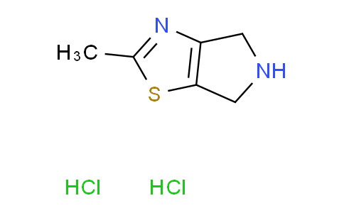CAS No. 2097068-60-3, 2-methyl-5,6-dihydro-4H-pyrrolo[3,4-d]thiazole;dihydrochloride