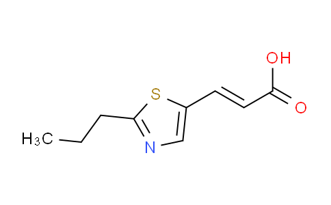 CAS No. 1562575-61-4, (2E)-3-(2-propyl-1,3-thiazol-5-yl)prop-2-enoic acid