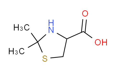 CAS No. 42607-20-5, 2,2-Dimethylthiazolidine-4-carboxylic acid