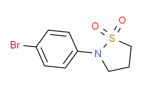 CAS No. 71703-16-7, 2-(4-Bromophenyl)isothiazolidine 1,1-dioxide