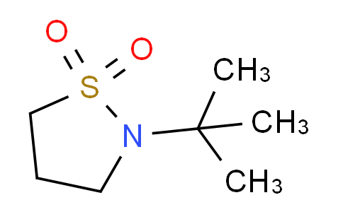 CAS No. 34693-41-9, 2-(tert-Butyl)isothiazolidine 1,1-dioxide