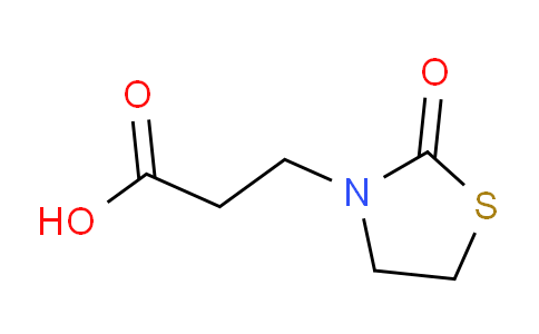 CAS No. 500541-40-2, 3-(2-oxothiazolidin-3-yl)propanoic acid