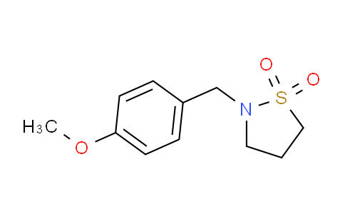 CAS No. 158089-76-0, 2-(4-Methoxybenzyl)isothiazolidine 1,1-dioxide