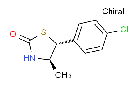 CAS No. 78587-59-4, (4R,5R)-5-(4-chlorophenyl)-4-methylthiazolidin-2-one