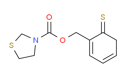 CAS No. 74058-68-7, (6-thioxocyclohexa-1,3-dien-1-yl)methyl thiazolidine-3-carboxylate
