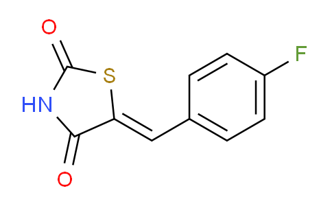 CAS No. 291536-35-1, (Z)-5-(4-fluorobenzylidene)thiazolidine-2,4-dione