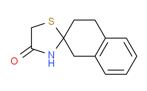 CAS No. 1221792-37-5, 3,4-Dihydro-1H-spiro[naphthalene-2,2'-thiazolidin]-4'-one