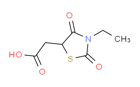 CAS No. 499199-10-9, 2-(3-Ethyl-2,4-dioxothiazolidin-5-yl)acetic acid