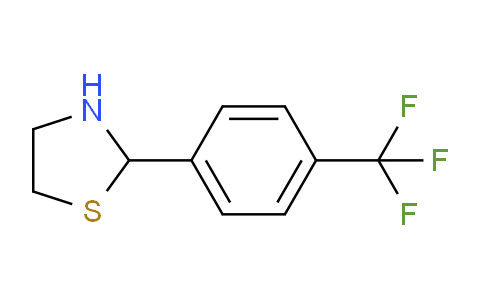 CAS No. 937604-42-7, 2-(4-(Trifluoromethyl)phenyl)thiazolidine