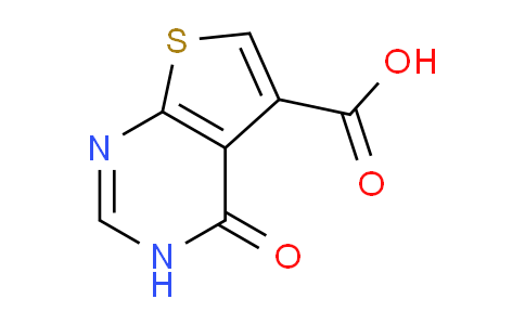 CAS No. 1104926-91-1, 4-oxo-3,4-dihydrothieno[2,3-d]pyrimidine-5-carboxylic acid