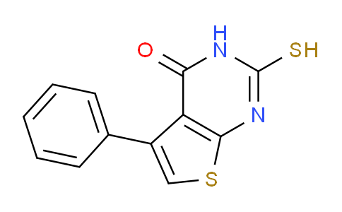 CAS No. 294653-45-5, 2-Mercapto-5-phenylthieno[2,3-d]pyrimidin-4(3H)-one