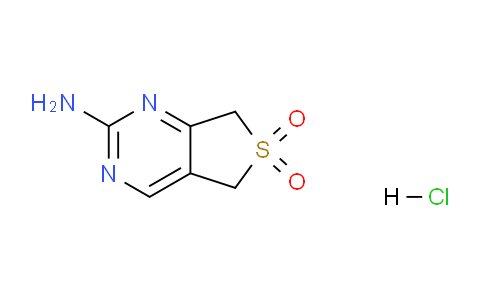 CAS No. 1956364-23-0, 2-Amino-5,7-dihydrothieno[3,4-d]pyrimidine 6,6-dioxide hydrochloride