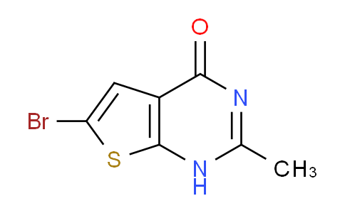 CAS No. 1159979-34-6, 6-Bromo-2-methylthieno[2,3-d]pyrimidin-4(1H)-one