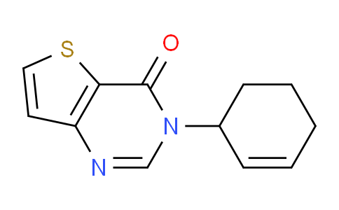 CAS No. 1385317-85-0, 3-(Cyclohex-2-en-1-yl)thieno[3,2-d]pyrimidin-4(3H)-one