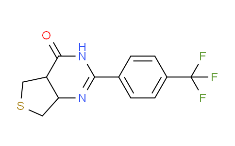 DY786485 | 1956334-11-4 | 2-(4-(Trifluoromethyl)phenyl)-4a,5,7,7a-tetrahydrothieno[3,4-d]pyrimidin-4(3H)-one