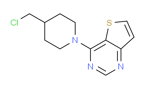 CAS No. 912569-69-8, 4-(4-(Chloromethyl)piperidin-1-yl)thieno[3,2-d]pyrimidine