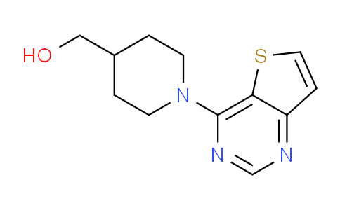 CAS No. 910037-26-2, (1-(Thieno[3,2-d]pyrimidin-4-yl)piperidin-4-yl)methanol