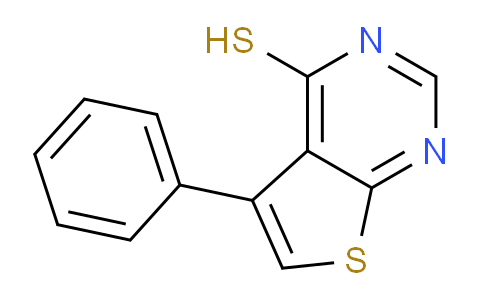 CAS No. 182198-89-6, 5-Phenylthieno[2,3-d]pyrimidine-4-thiol