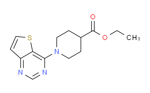 CAS No. 910037-27-3, Ethyl 1-(thieno[3,2-d]pyrimidin-4-yl)piperidine-4-carboxylate