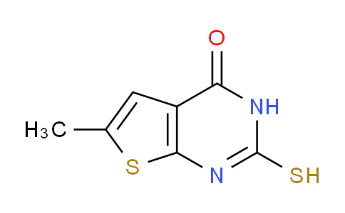 CAS No. 38201-63-7, 2-Mercapto-6-methylthieno[2,3-d]pyrimidin-4(3H)-one
