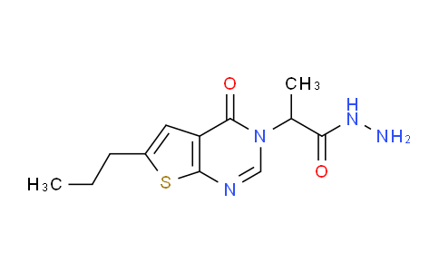CAS No. 832740-08-6, 2-(4-Oxo-6-propylthieno[2,3-d]pyrimidin-3(4H)-yl)propanehydrazide