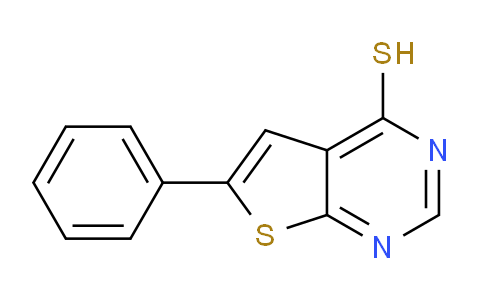 CAS No. 315685-01-9, 6-Phenylthieno[2,3-d]pyrimidine-4-thiol