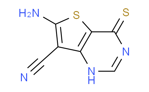 CAS No. 473998-35-5, 6-Amino-4-thioxo-1,4-dihydrothieno[3,2-d]pyrimidine-7-carbonitrile
