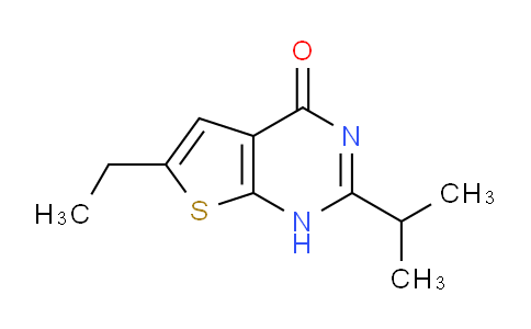 CAS No. 502649-06-1, 6-Ethyl-2-isopropylthieno[2,3-d]pyrimidin-4(1H)-one