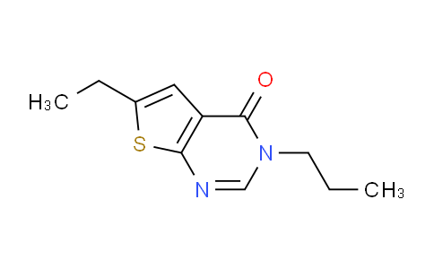CAS No. 667903-48-2, 6-Ethyl-3-propylthieno[2,3-d]pyrimidin-4(3H)-one