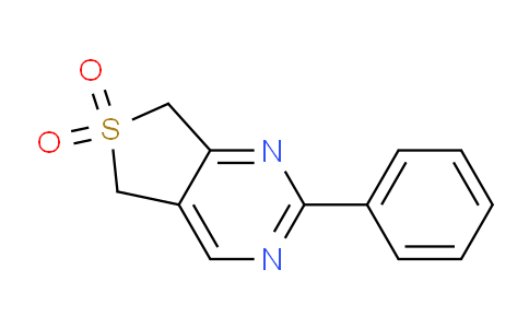 CAS No. 1447827-81-7, 2-Phenyl-5,7-dihydrothieno[3,4-d]pyrimidine 6,6-dioxide