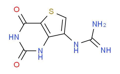 CAS No. 538360-42-8, 1-(2,4-Dioxo-1,2,3,4-tetrahydrothieno[3,2-d]pyrimidin-7-yl)guanidine
