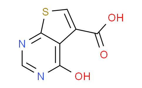 CAS No. 1822944-34-2, 4-Oxo-4,6-dihydrothieno[2,3-d]pyrimidine-5-carboxylic acid