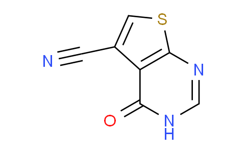 CAS No. 1801143-20-3, 4-Oxo-3,4-dihydrothieno[2,3-d]pyrimidine-5-carbonitrile