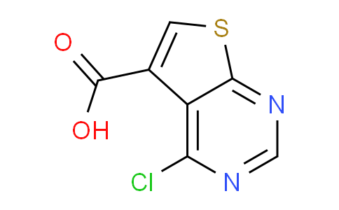 CAS No. 2090335-66-1, 4-chlorothieno[2,3-d]pyrimidine-5-carboxylic acid