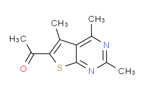 DY786634 | 941083-97-2 | 1-{2,4,5-trimethylthieno[2,3-d]pyrimidin-6-yl}ethan-1-one