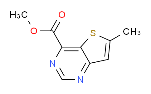 CAS No. 2306269-09-8, methyl 6-methylthieno[3,2-d]pyrimidine-4-carboxylate