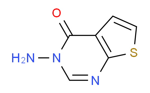 CAS No. 877825-67-7, 3-amino-3H,4H-thieno[2,3-d]pyrimidin-4-one