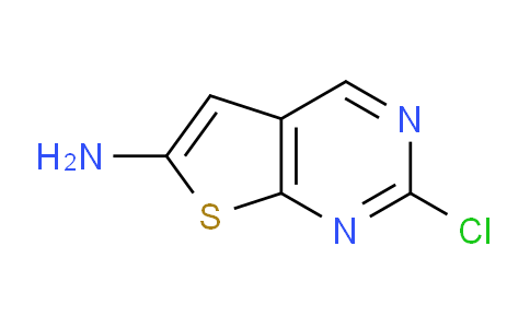 CAS No. 1638761-08-6, 2-chlorothieno[2,3-d]pyrimidin-6-amine