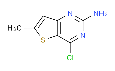 CAS No. 2091004-93-0, 4-chloro-6-methylthieno[3,2-d]pyrimidin-2-amine