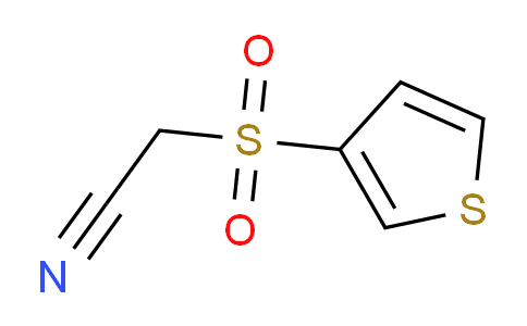 CAS No. 175205-79-5, 2-(Thiophen-3-ylsulfonyl)acetonitrile