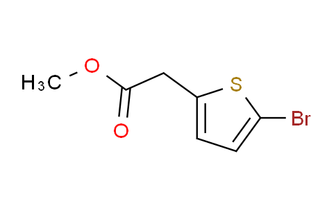 CAS No. 67137-56-8, methyl 2-(5-bromothiophen-2-yl)acetate