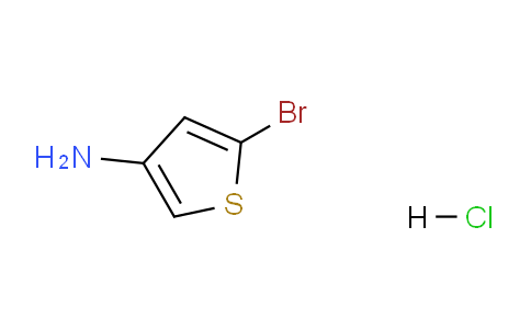 CAS No. 1159823-91-2, 5-bromothiophen-3-amine hydrochloride