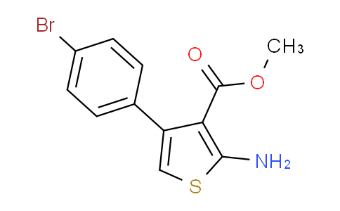 CAS No. 331838-92-7, methyl 2-amino-4-(4-bromophenyl)thiophene-3-carboxylate