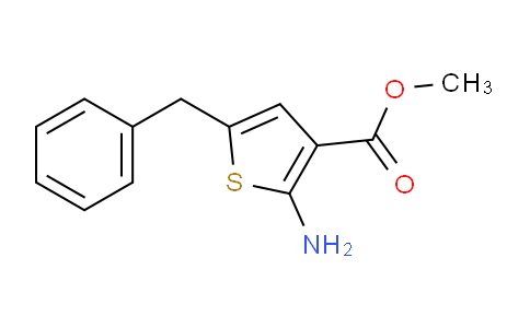 CAS No. 350988-48-6, methyl 2-amino-5-benzylthiophene-3-carboxylate