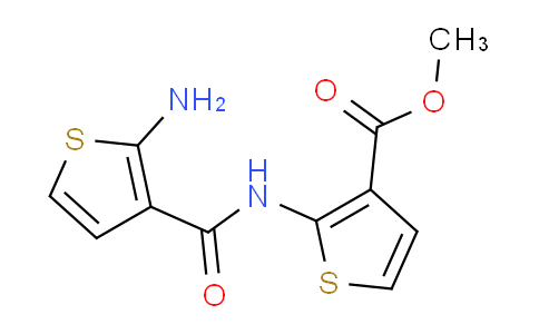 CAS No. 590356-76-6, methyl 2-{[(2-aminothien-3-yl)carbonyl]amino}thiophene-3-carboxylate