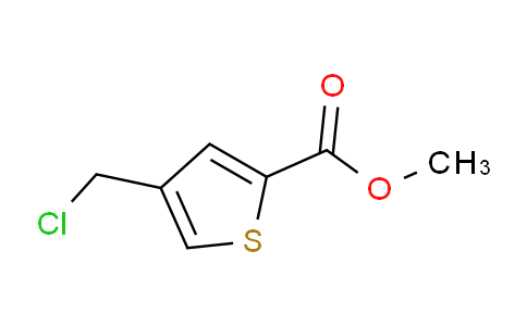 CAS No. 34767-85-6, methyl 4-(chloromethyl)thiophene-2-carboxylate