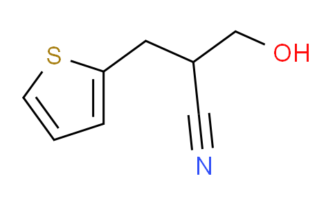 CAS No. 906075-48-7, 3-Hydroxy-2-(2-thienylmethyl)propanenitrile